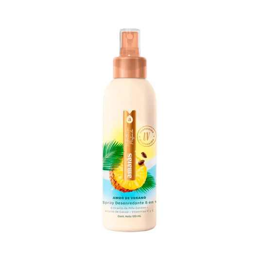 Spray Desenredante 5 en 1 AMARÁS Amor de Verano – Frasco 120 ML